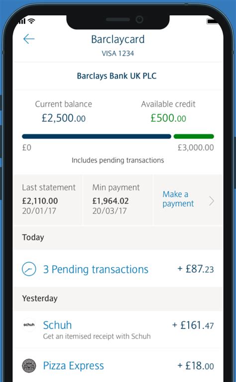 Check My Barclaycard Account